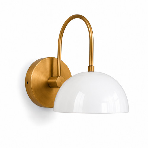 Applique parete ottone - da,