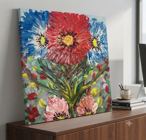 Fiori attraenti quadro - attraenti, .quadro