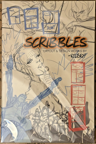 Scribbles layout design - &,