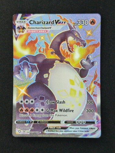 Charizard vmax sv107 - vmax, sv107/sv122