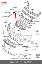 PARAURTI BUMPER ANTERIORE FORD