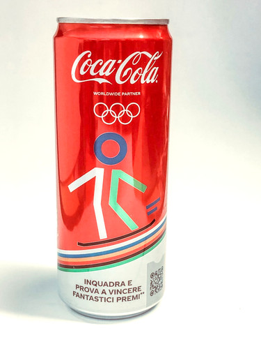Coca cola italia lattina can - coca-cola,