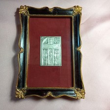 Placca sacra in cornice antica