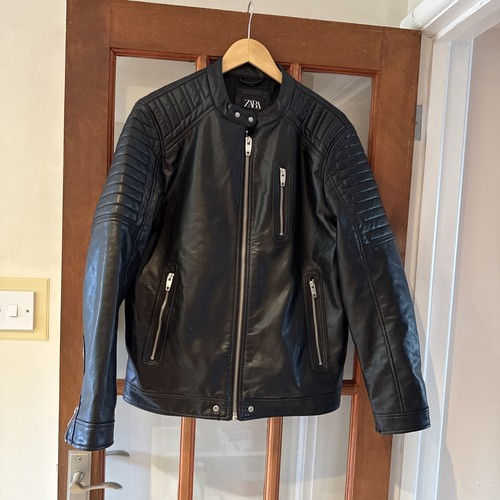Giacca biker zara - zara, ecopelle