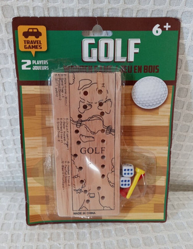 Gioco viaggio golf legno - gioco,