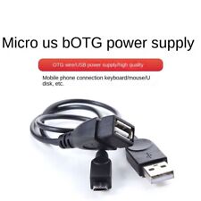 Adattatore Micro USB maschio OTG 2 maschio 1 femmina con USB alimentazione
