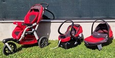 Chicco Passeggino Trio Activ3 rosso e nero, usato