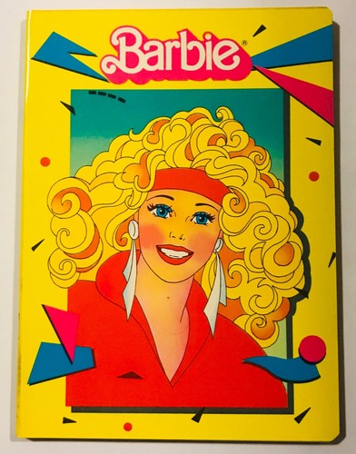Quaderno barbie giallo mattel - giallo,