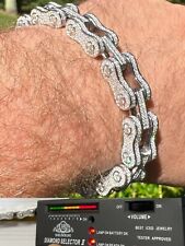 Bracciale MOISSANITE 12mm Uomo