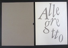 Libro d'artista ALLEGRETTO 6