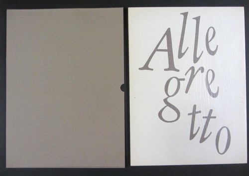 Libro artista allegretto 6 - libro, d'artista
