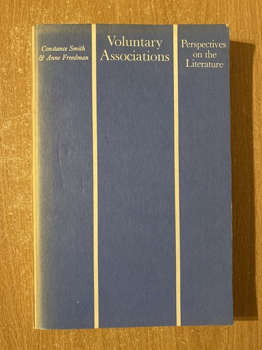 Voluntary associations - associations, by