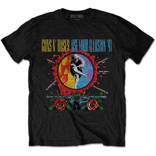 Shirt guns roses usa - t-shirt,