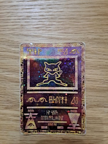 Carta pokemon mew antico - mew,