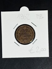 MONETA REGNO ITALIA 1862  2 CENTESIMI VITTORIO EMANUELE II