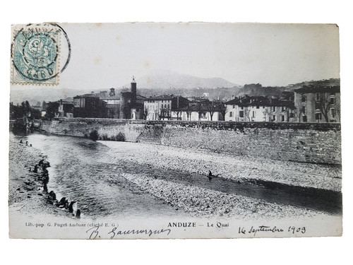 Cpa anduze - cpa,