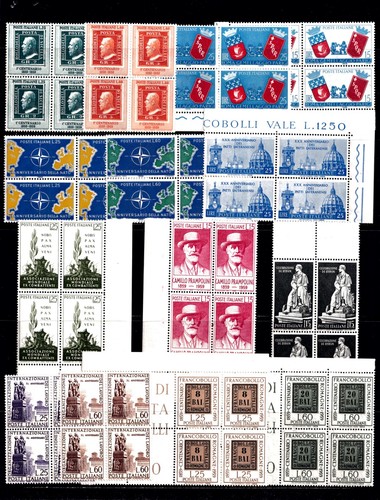 Italia 1959 quartine - 1959, quartine,