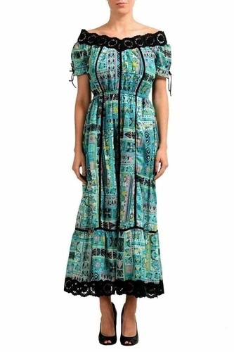 Maxi abito donna multicolore