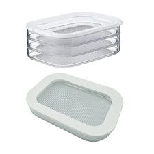 Contenitore Salumi per Frigo Organizzatori per Salumi Carne Bologna