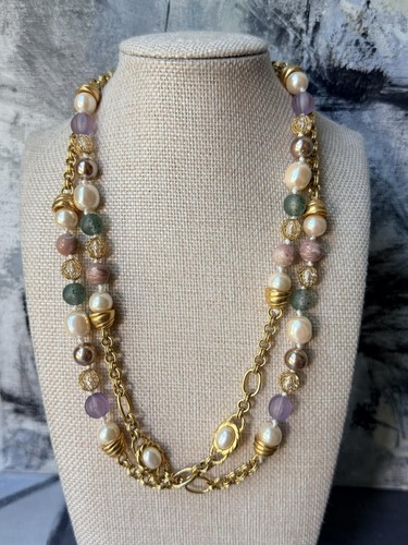Collana perle vintage - di,