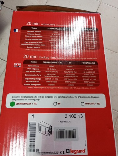 Legrand ups niky 1kva - legrand, is