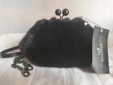 New Mink fur Pasticcino Bag Max Mara Weekend Borsa Pasticcino Visone Nuova