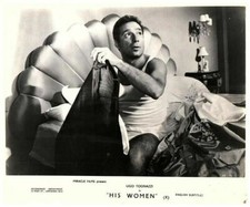 His Women originale Lobby Card