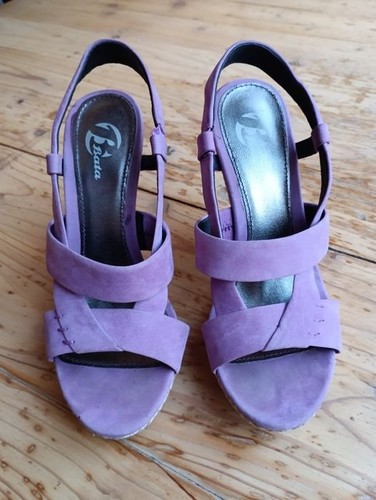 Tacchi donna bata viola - viola, 36