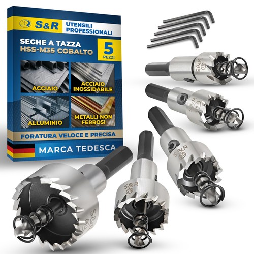 Set seghe a tazza - s&r,