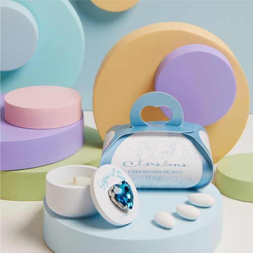 Scatolina azzurra cuore