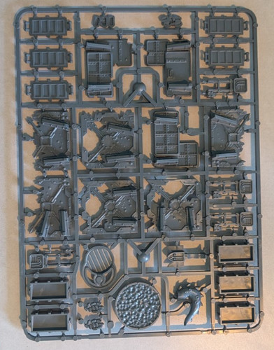 Necromunda terrain barricades - terrain,