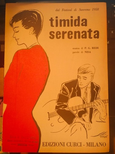 Sanremo 1958 timida serenata - 1958,