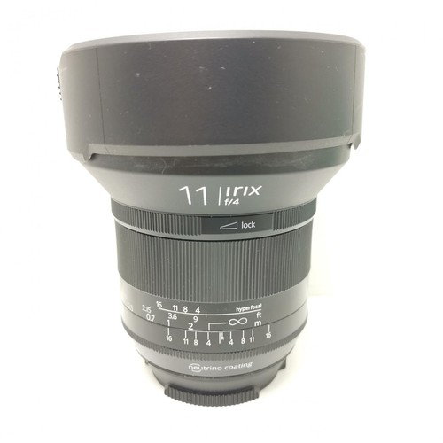 Objetivo irix 11mm ultra - 11mm,