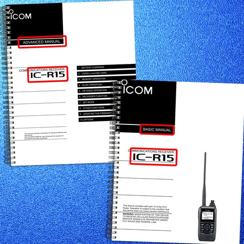 Icom r15 receiver advanced - icom, ic-r15