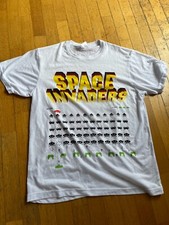 T-shirt SPACE INVADERS tg.M -NEW- arcade videogame anni 80 maglia maglietta tee