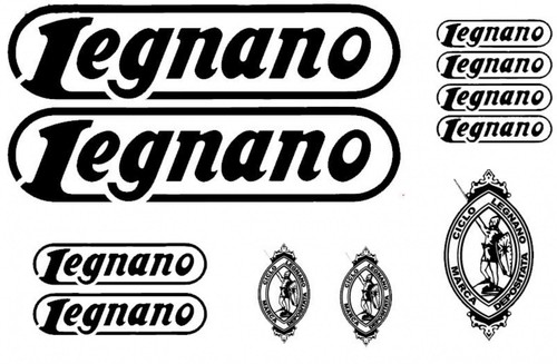 Adesivi telaio legnano 60 - legnano, '60