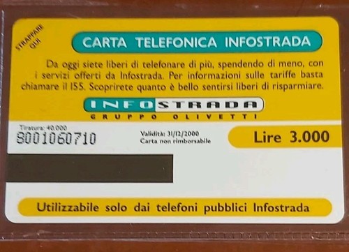 Scheda telefonica nuova anno - scheda,