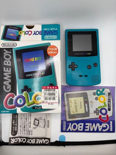 Nintendo game boy color blue - nintendo,