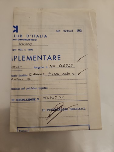 Vintage foglio - ,