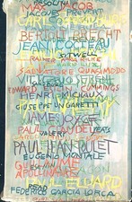 POESIA STRANIERA DEL NOVECENTO BERTOLUCCI ATTILIO GARZANTI LIBRI 1958 