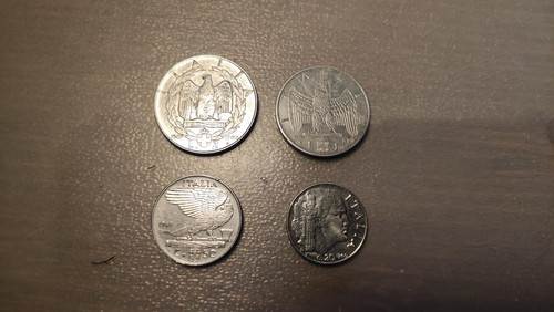 Lotto monete 2 lire 1940 - lotto,