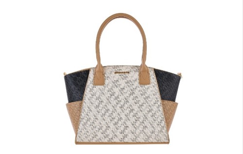 Borsa mano logata con - a,