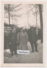 Russia Wehrmacht, bunker, soldati, cappotto di pelliccia WW2 (2359a)