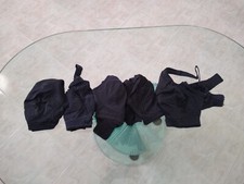 Stock 5 reggiseni neri usati tg 6 intimo donna