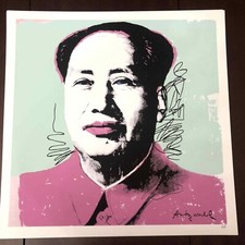 Andy Warhol litografia cm 50x50 nuova  edizione CMOA con certificato