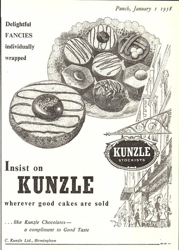 1958 advert for kunzle - advert,