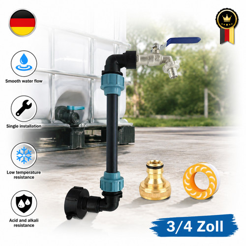 Ibc collo cigno 4 - collo, +3/4"