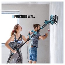 LEVIGATRICE TELESCOPICA PER MURI 1100 W A GIRAFFA CON LED 800-2300RPM 5 VELOCITÀ