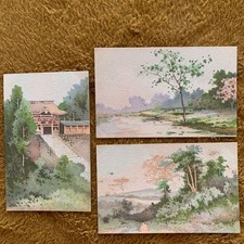 Dipinto arte antica Meiji 3