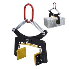 200/325kg Morsetto in Granito, Fissaggio Granito Morsetto a Forbice, 4,7"-7,9"